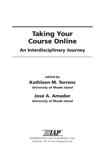 Taking Your Course Online