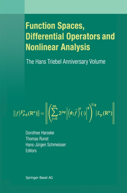 Function Spaces, Differential Operators and Nonlinear Analysis