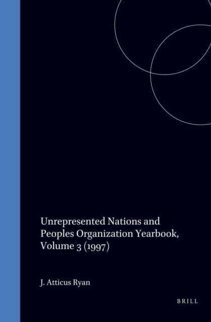 Unrepresented Nations and Peoples Organization Yearbook, Volume 3 (1997)
