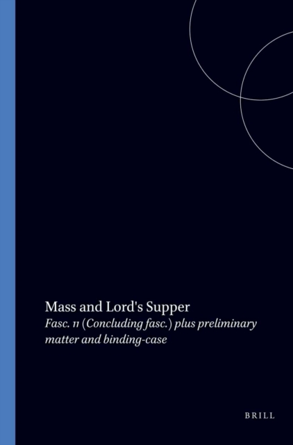 Mass and Lord's Supper
