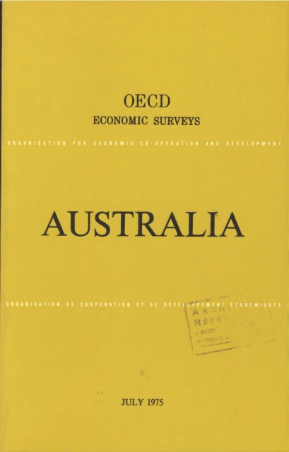 OECD Economic Surveys: Australia 1975