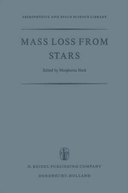 Mass Loss from Stars