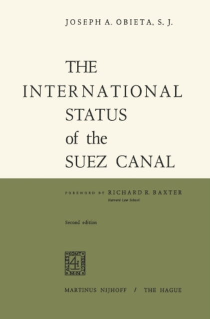 International Status of the Suez Canal