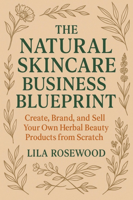 Natural Skincare Business Blueprint: Create, Brand, and Sell Your Own Herbal Beauty Products from Scratch