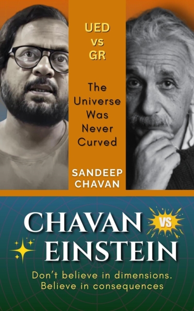 Chavan vs Einstein: The Universe Was Never Curved