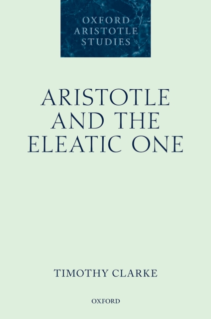 Aristotle and the Eleatic One