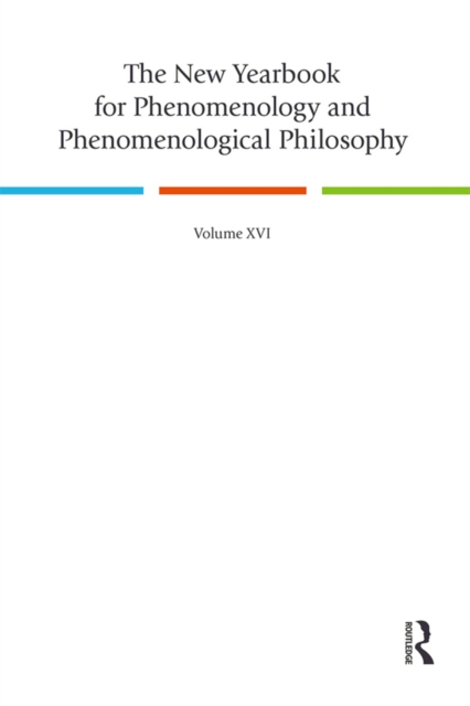New Yearbook for Phenomenology and Phenomenological Philosophy