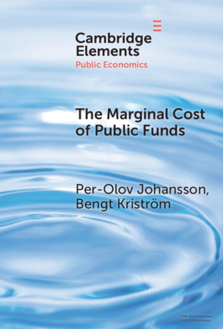 Marginal Cost of Public Funds