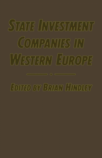 State Investment Companies in Western Europe