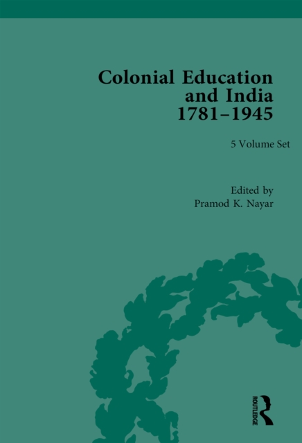 Colonial Education in India 1781-1945
