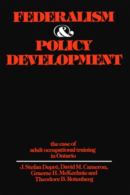 Federalism and Policy Development
