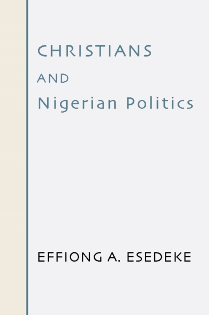 Christians and Nigerian Politics