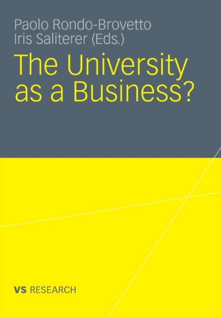 University as a Business