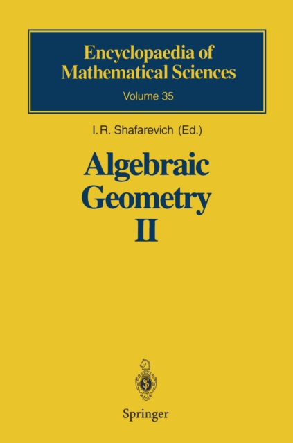 Algebraic Geometry II