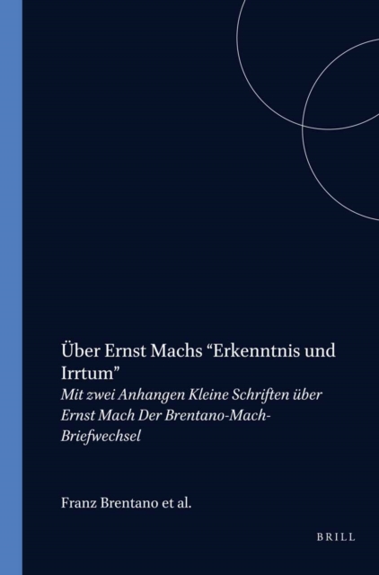 Uber Ernst Machs Erkenntnis und Irrtum