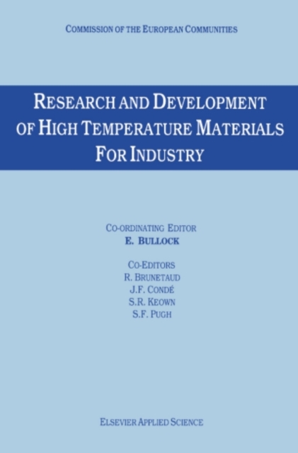Research and Development of High Temperature Materials for Industry