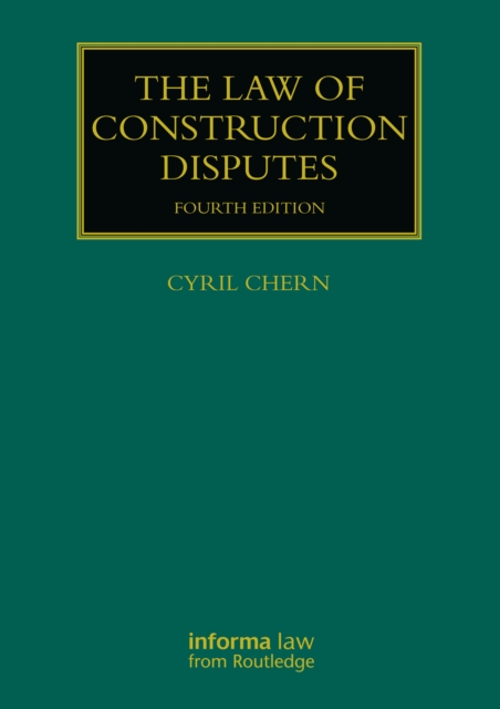 Law of Construction Disputes