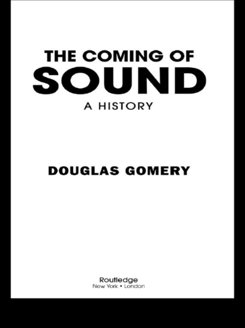 Coming of Sound