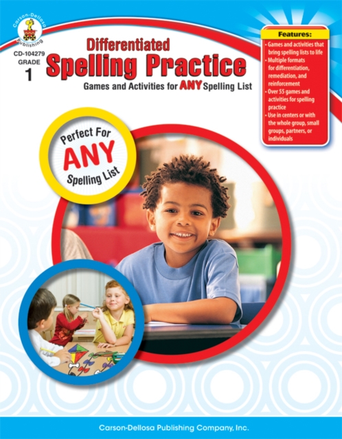 Differentiated Spelling Practice, Grade 1