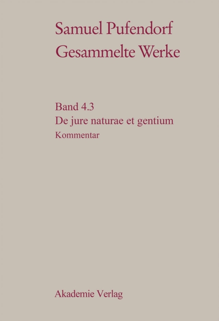 De jure naturae et gentium
