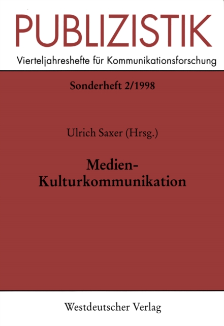 Medien-Kulturkommunikation
