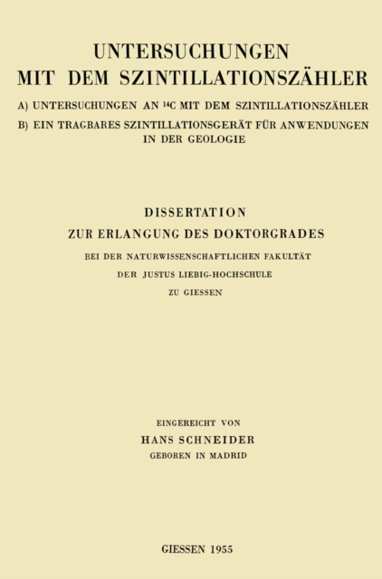 Dissertation zur Erlangung des Doktorgrades