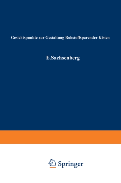 Gesichtspunkte zur Gestaltung Rohstoffsparender Kisten