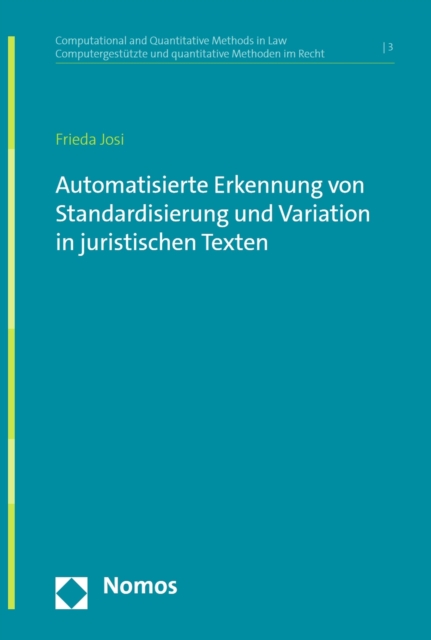 Automatisierte Erkennung von Standardisierung und Variation in juristischen Texten