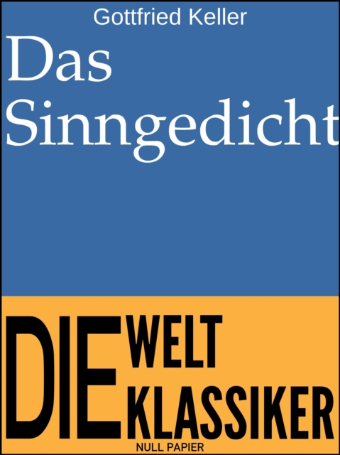 Das Sinngedicht