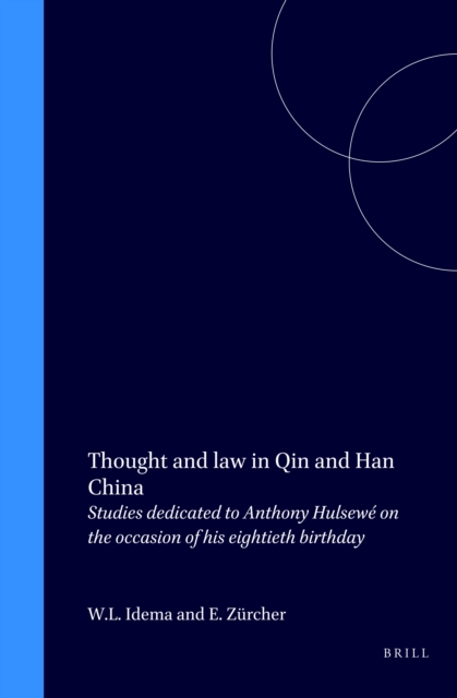 Thought and law in Qin and Han China