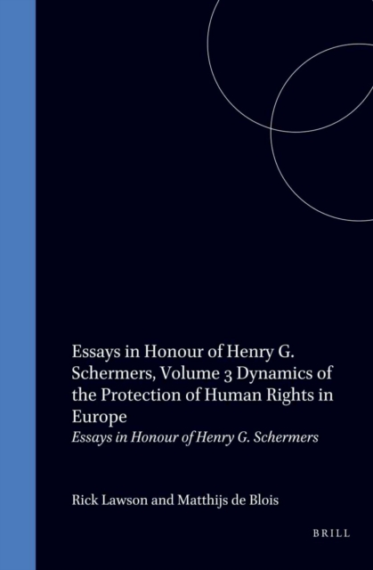 Dynamics of the Protection of Human Rights in Europe