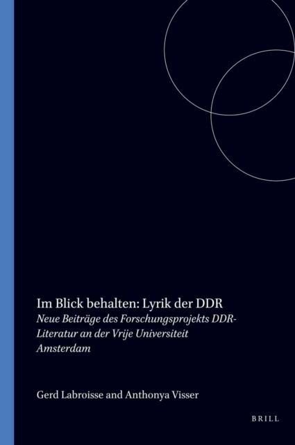 Im Blick behalten: Lyrik der DDR