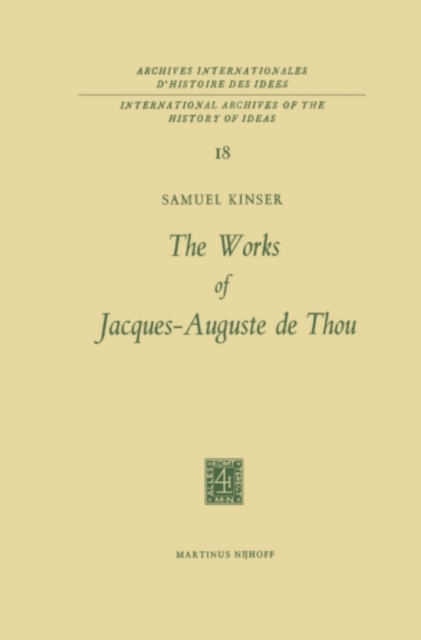 Works of Jacques-Auguste de Thou