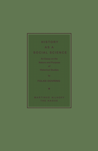 History as a Social Science