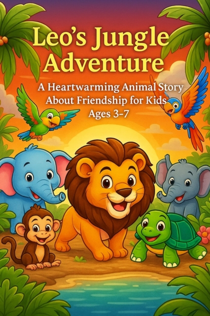 Leo's Jungle Adventure - A Heartwarming Animal Story About Friendship for Kids Ages 3-7