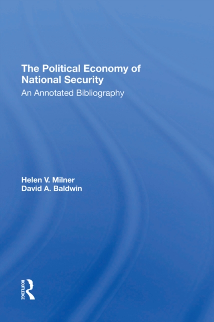 Political Economy Of National Security