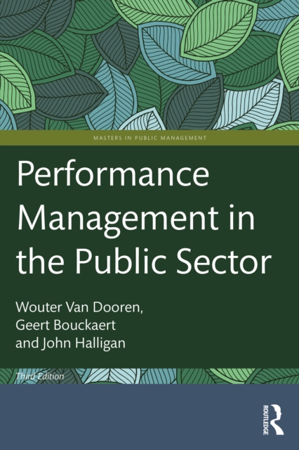 Performance Management in the Public Sector