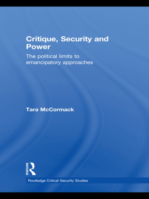 Critique, Security and Power