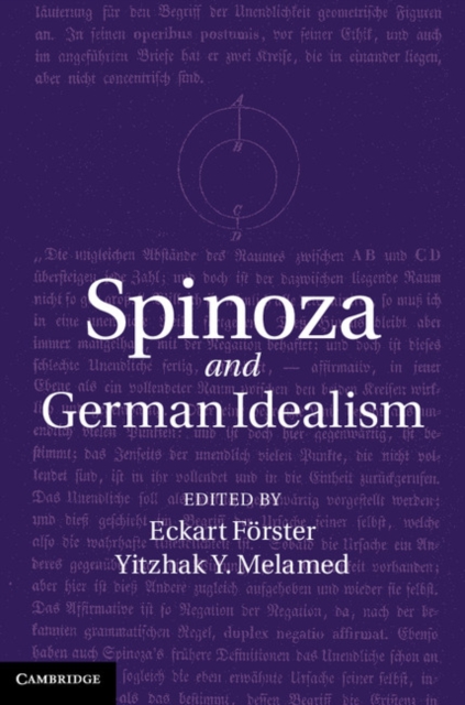 Spinoza and German Idealism