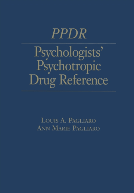 Psychologists' Psychotropic Drug Reference