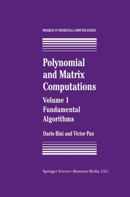 Polynomial and Matrix Computations