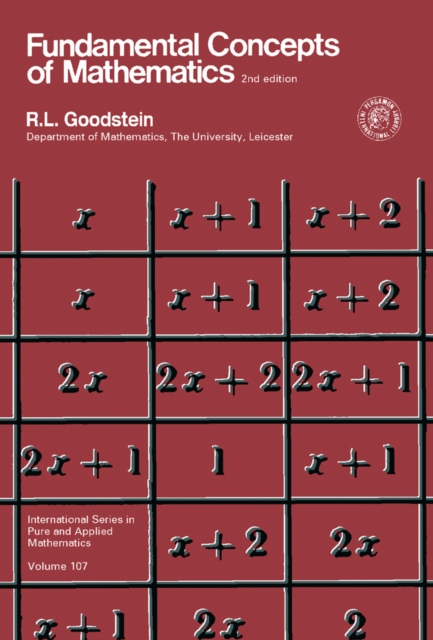 Fundamental Concepts of Mathematics