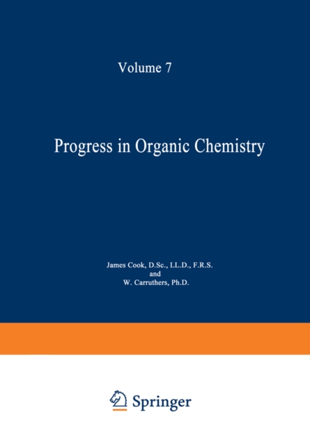 Progress in Organic Chemistry