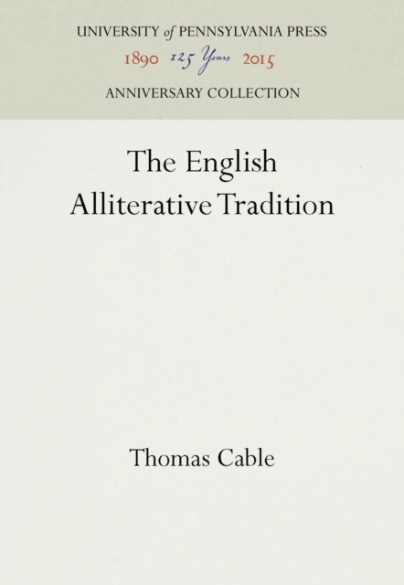 English Alliterative Tradition