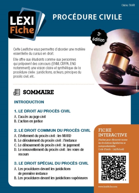 Procédure civile (3ème édition)