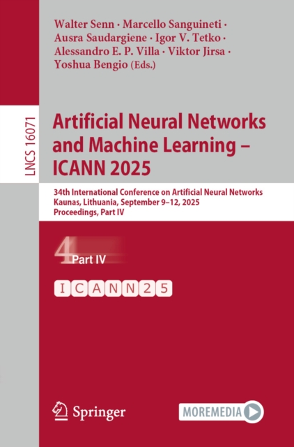 Artificial Neural Networks and Machine Learning - ICANN 2025