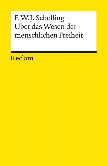 Über das Wesen der menschlichen Freiheit