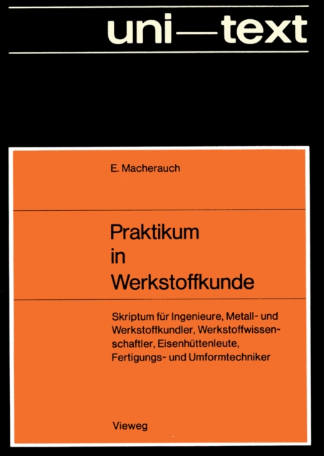 Praktikum in Werkstoffkunde