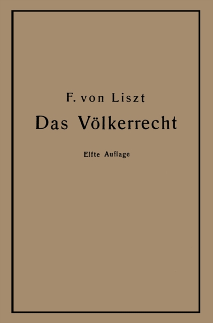 Das Völkerrecht