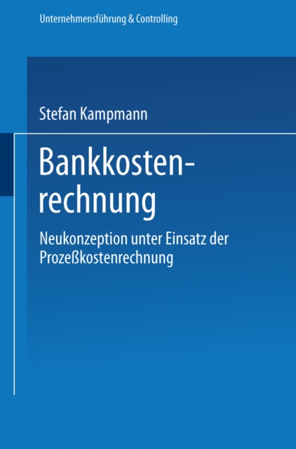 Kosten- und Leistungsrechnung in Bauunternehmungen